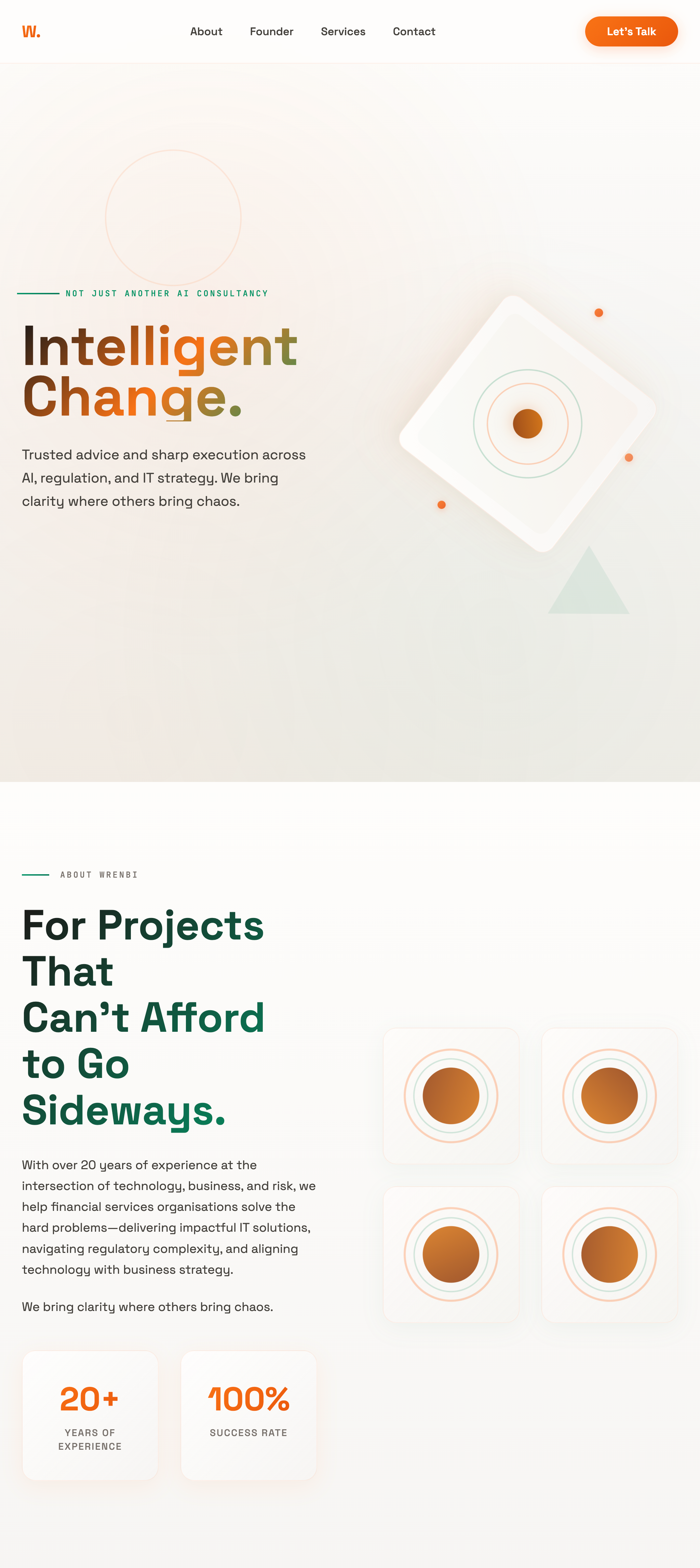 Warm Minimalist Concept